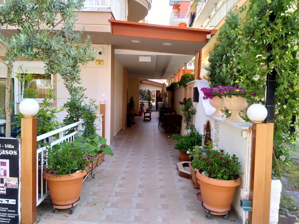 Hotel Villa Pigasos Paralía Dış mekan fotoğraf